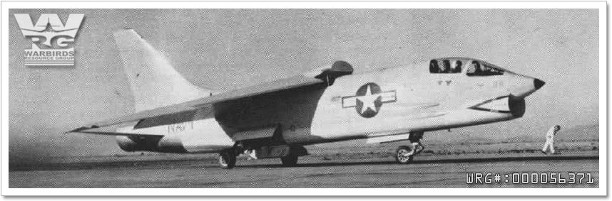 Vought F8U-1 (F-8A) Crusader/Bu. 141345 